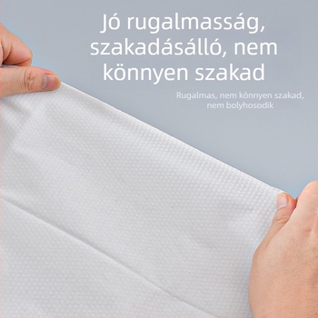 Egyszer használatos törölközőkészlet egyedi csomagolásban, szállodai használatra, vastag, nagy méret, ideális borbélyszalonokhoz