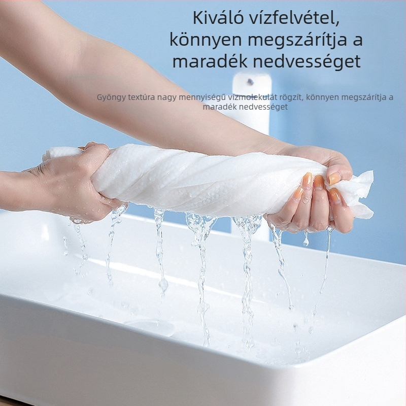 Egyszer használatos törölközőkészlet egyedi csomagolásban, szállodai használatra, vastag, nagy méret, ideális borbélyszalonokhoz