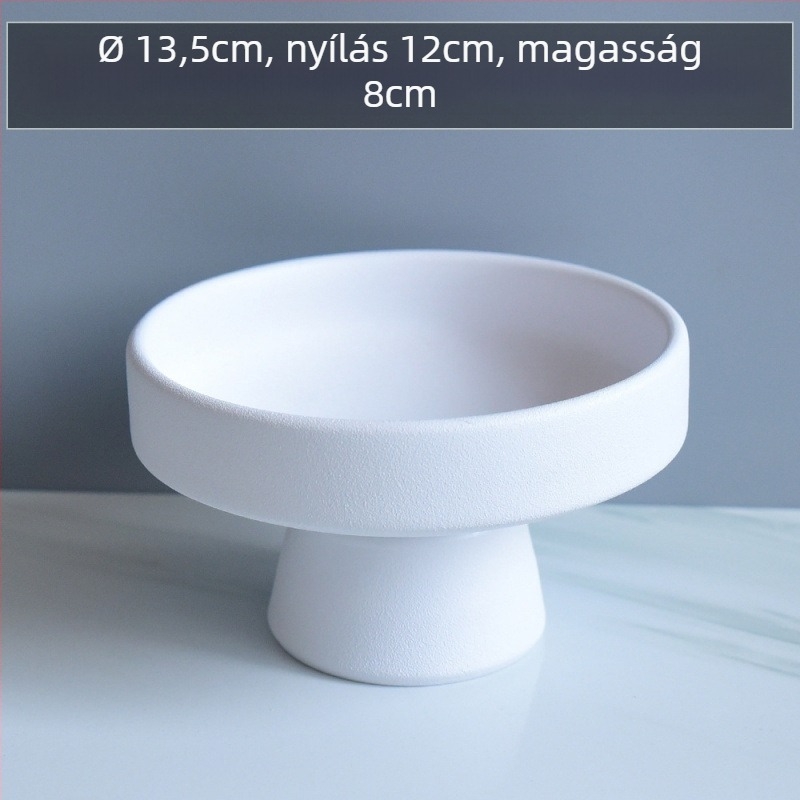 Gyümölcstál selyemvirágokkal, általános és egyszerű stílus, első osztályú termék