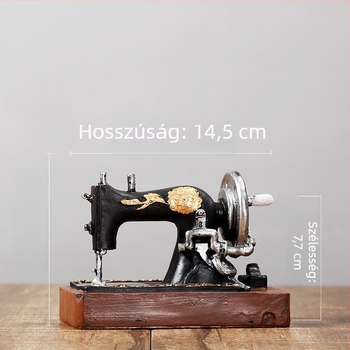 Pudding Home Kis resin dekorfigura TV-szekrényhez – Retro nosztalgikus nappali dekor (Anyag: Szintetikus gyanta; Márka: Pudding Home; Kategória: Egyéb; Csomagolás: Karton)