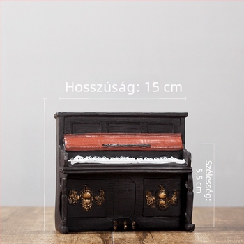Pudding Home Kis resin dekorfigura TV-szekrényhez – Retro nosztalgikus nappali dekor (Anyag: Szintetikus gyanta; Márka: Pudding Home; Kategória: Egyéb; Csomagolás: Karton)