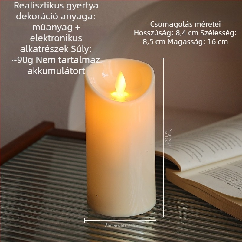 Fából készült gyertyatartó római oszloppal, modern letisztult stílusú otthoni dekoráció és rekvizit asztali fotózáshoz