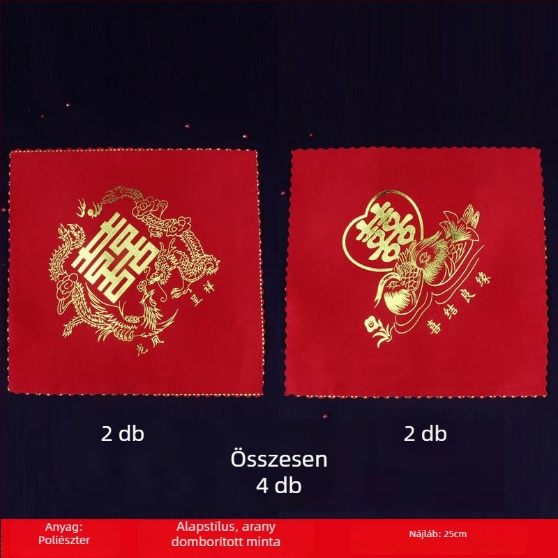 Listen esküvői zsebkendő, négyzetes, 150 g