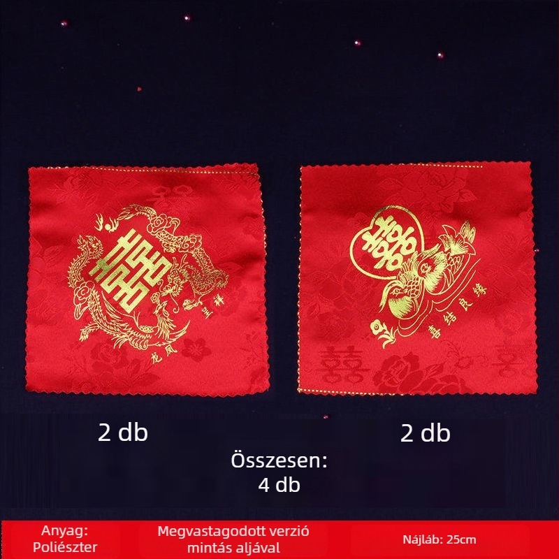 Listen esküvői zsebkendő, négyzetes, 150 g