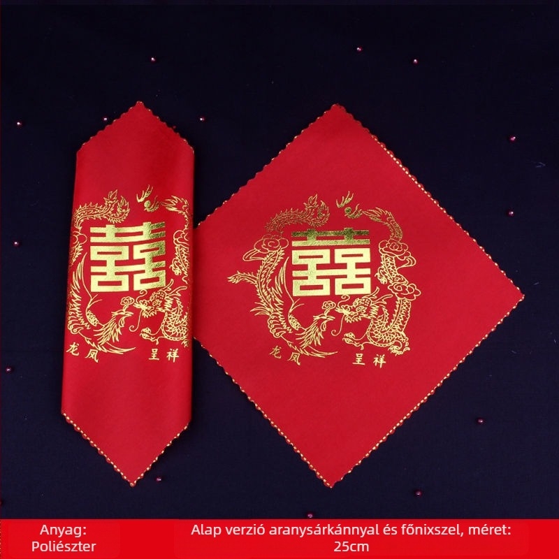 Listen esküvői zsebkendő, négyzetes, 150 g