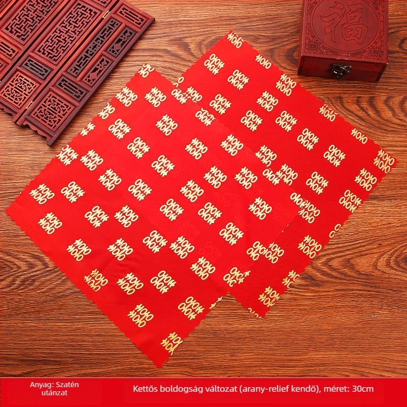 Listen esküvői zsebkendő, négyzetes, 150 g