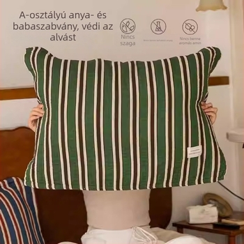 A típusú géz párnatörölköző, prémium 100% pamut, 2 darabos készlet felnőtteknek, otthoni használatra