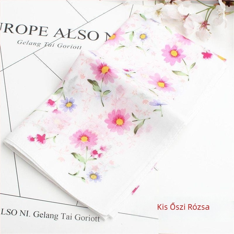 Női japán stílusú nyomtatott zsebkendő - Márka: Nian Tong - Anyag: Egyéb