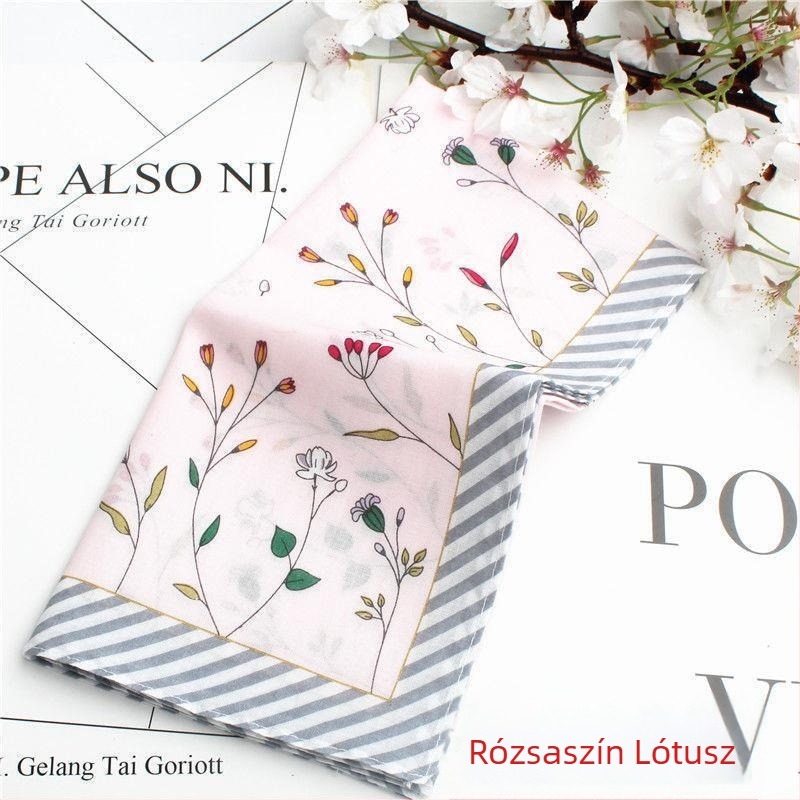 Női japán stílusú nyomtatott zsebkendő - Márka: Nian Tong - Anyag: Egyéb