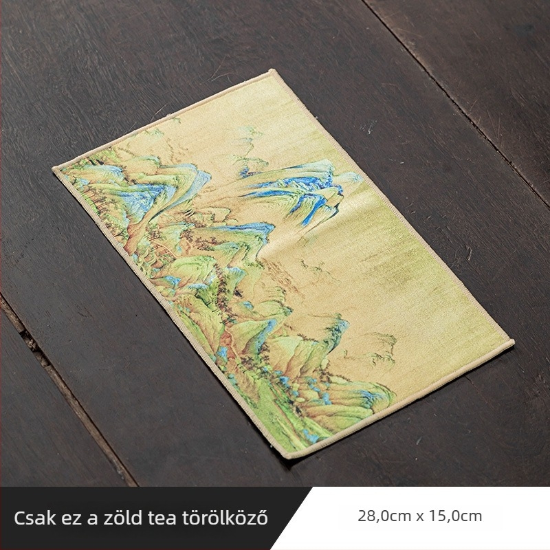 Baichen tea törölköző, testreszabható, vízfelvétel 11–15 s