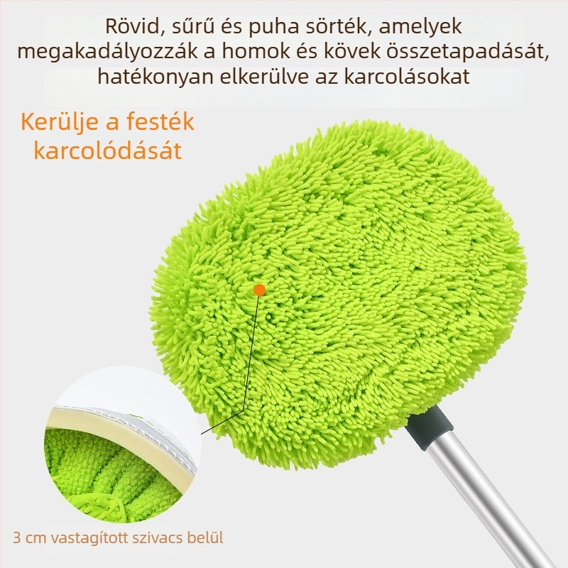 Rozsdamentes acélból készült autómosó mop, márka Hometown Car
