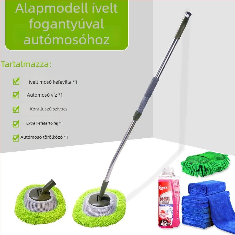 Rozsdamentes acélból készült autómosó mop, márka Hometown Car