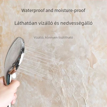 Vízálló, öntapadós tapéta fürdőszobába, csempehatású megjelenés