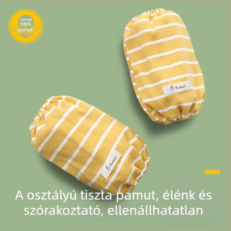 2025-ös új pamut gyerek karvédő ujjvédők, szennyeződés elleni, lélegző, őszi-téli időszakra