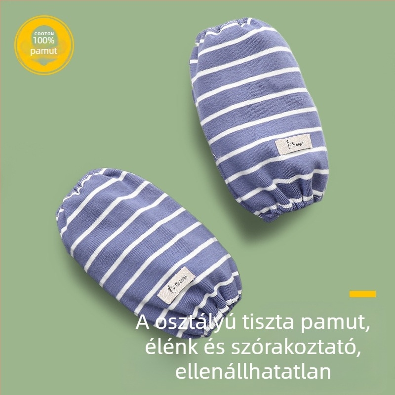 2025-ös új pamut gyerek karvédő ujjvédők, szennyeződés elleni, lélegző, őszi-téli időszakra