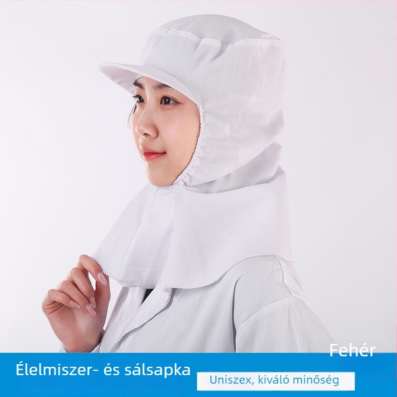 Pamutból készült hálós sapka, sík tetejű, rövid karima, háromszínű minta
