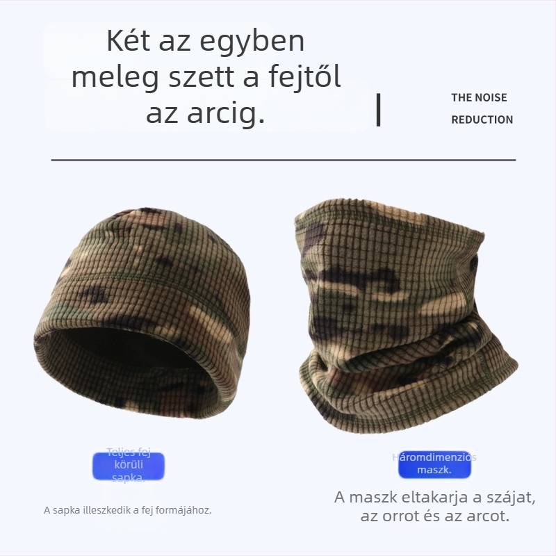 Polár fleece velúr béléses arcfedő maszk sisakhoz és kerékpározáshoz, meleg szélvédő az őszi–téli időkre