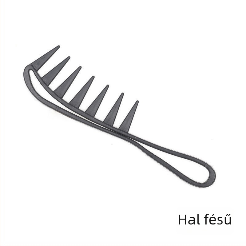 Parókaápoló készlet ápoló oldattal, tartóval, farkfésűvel, BB-klippel és hajhálóval