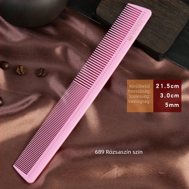 Barber fésű professzionális műanyag hosszú hajra – Western Gull