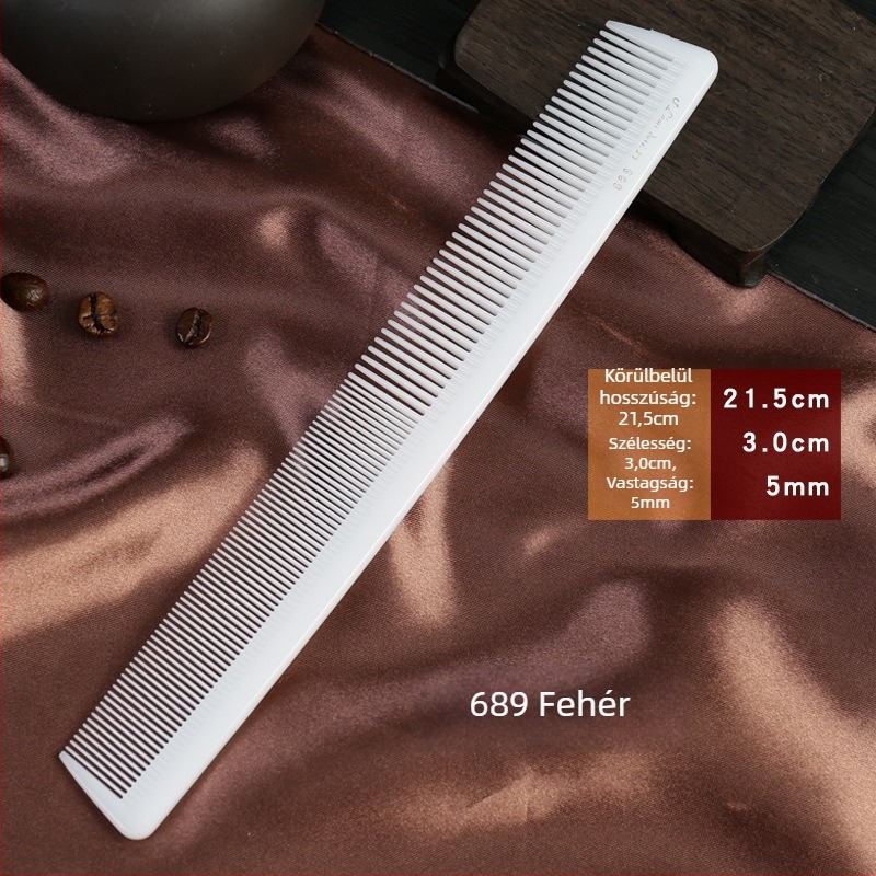 Barber fésű professzionális műanyag hosszú hajra – Western Gull