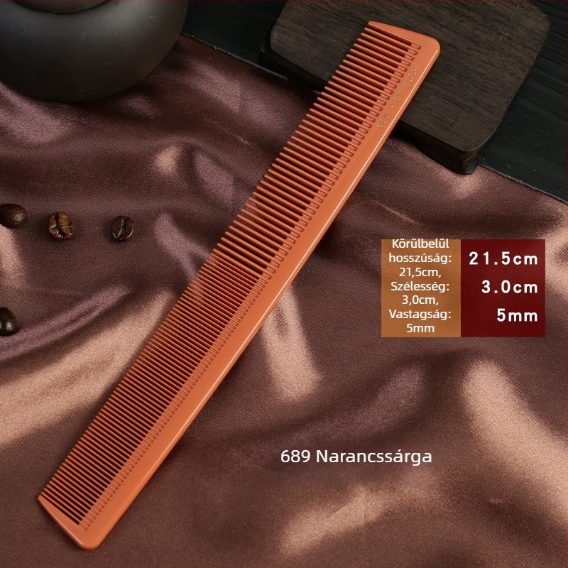 Barber fésű professzionális műanyag hosszú hajra – Western Gull