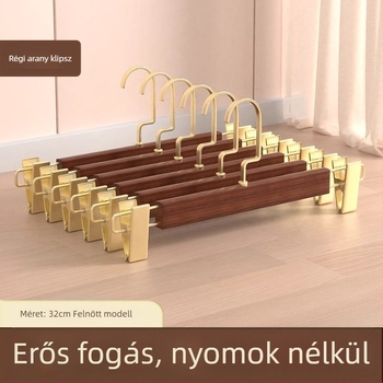 Nadrágtartó clip | Fém, Modell 9740, Modern minimalist stílus, Nem hajlik be, Doboz: 200 db