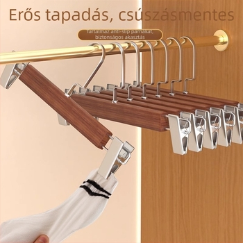 Nadrágtartó clip | Fém, Modell 9740, Modern minimalist stílus, Nem hajlik be, Doboz: 200 db