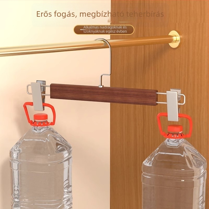 Nadrágtartó clip | Fém, Modell 9740, Modern minimalist stílus, Nem hajlik be, Doboz: 200 db