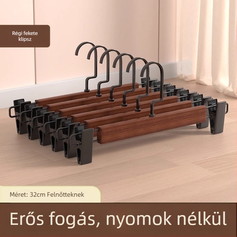 Nadrágtartó clip | Fém, Modell 9740, Modern minimalist stílus, Nem hajlik be, Doboz: 200 db