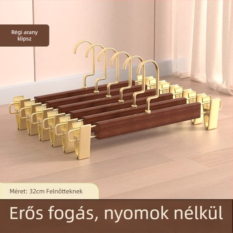 Nadrágtartó clip | Fém, Modell 9740, Modern minimalist stílus, Nem hajlik be, Doboz: 200 db