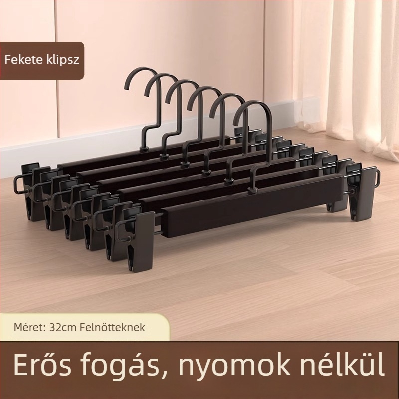 Nadrágtartó clip | Fém, Modell 9740, Modern minimalist stílus, Nem hajlik be, Doboz: 200 db