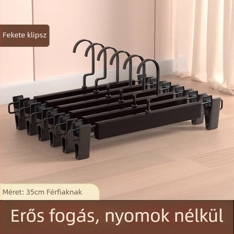 Nadrágtartó clip | Fém, Modell 9740, Modern minimalist stílus, Nem hajlik be, Doboz: 200 db