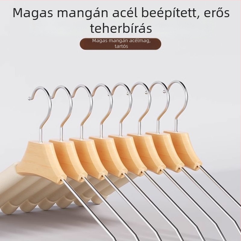 Ruhaszárító clip — csúszásmentes, nyom nélkül hagyó; modern minimalist stílus; anyag: szivacs; nagy teherbírás; alkalmas ingekre, öltönyökre, nadrágokra (anyag: szivacs; jellemzők: csúszásmentes, nyom nélkül; teherbírás: nagy)