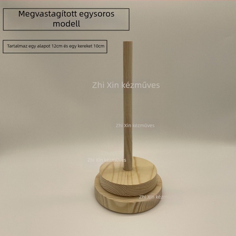 Hordozható fonaltekercselő állvány, leválasztható kézi kötés és szövés segédeszköz, retro stílus