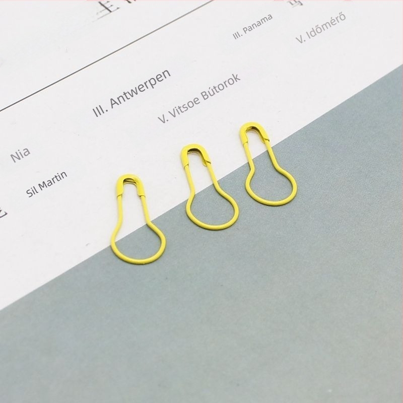 Tök alakú láthatatlan ruhafixáló kapcsok – mini gallér- és mellkas címke csapok, Unique márka, 2021 nyár