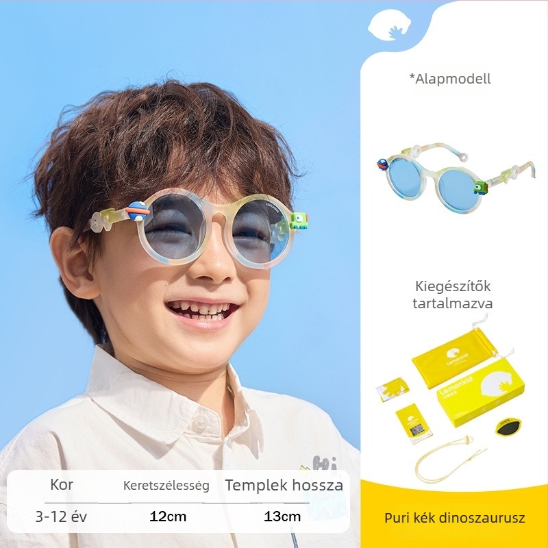 Lemonkid Gyermek napszemüveg Polarizált UV400 Kerek keret TAC Lencsékkel