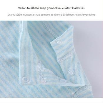 Csecsemő pamut overál - egész évben, 80% pamut, hosszú ujjú, varrás nélküli, uniszex