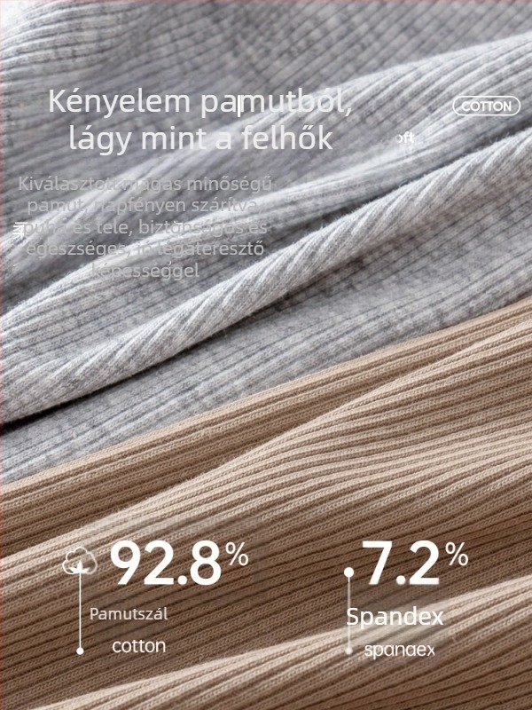 Női pamut top, vállpántos, slim-fit, tavasz-nyár, hossz 50–65 cm