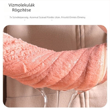 Mikroszálas fürdőlepedő, 150D, ultra puha, gyorsan száradó, bébi számára
