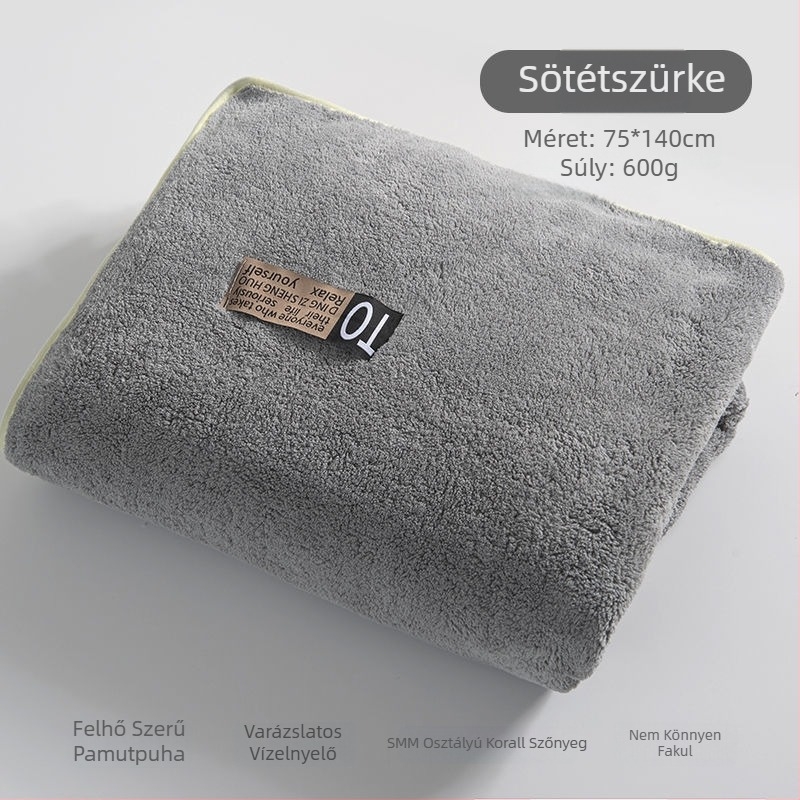 Mikroszálas fürdőlepedő, 150D, ultra puha, gyorsan száradó, bébi számára