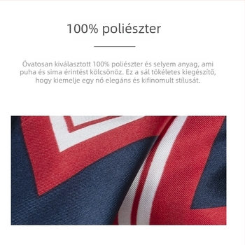 Női poliészter szatén négyszögletes kendő, Luo Hao, származású Jinhua, négyszögletes, Fashion OL stílus