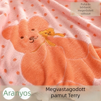 Baba fürdőlepedő, 100% pamutból, jacquard szövés, 32s fonal, 500 g vagy több