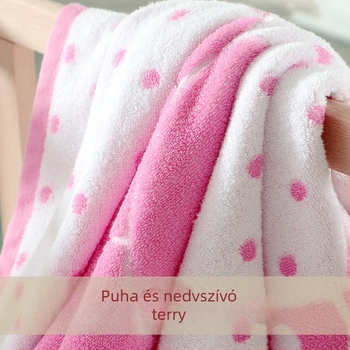 Baba fürdőlepedő, 100% pamutból, jacquard szövés, 32s fonal, 500 g vagy több