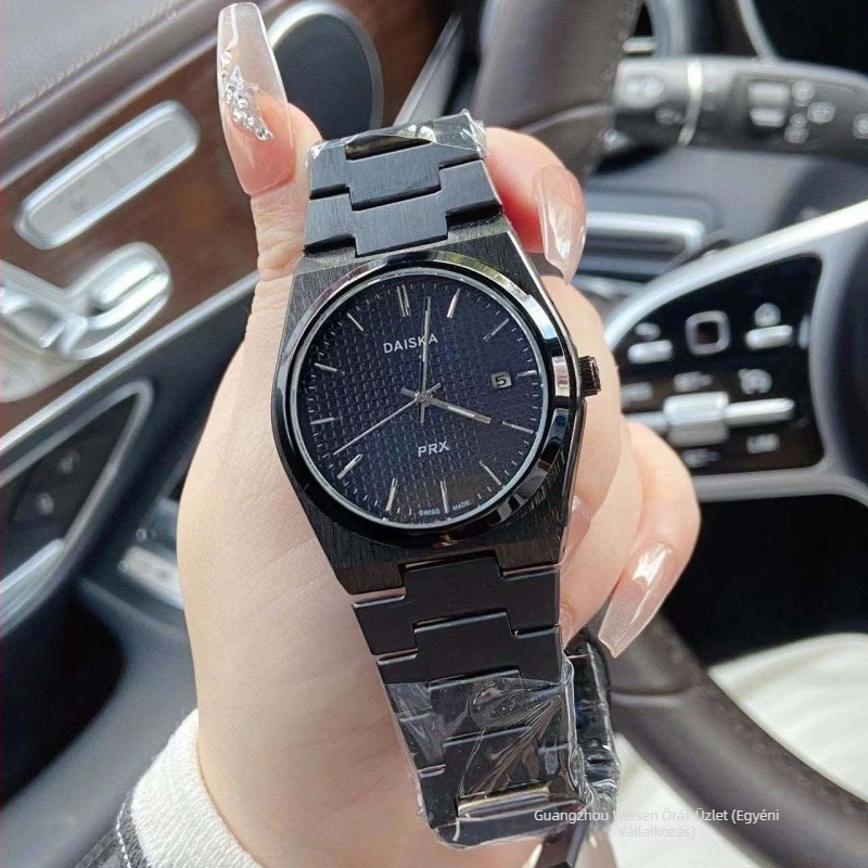 Mechanikus férfi karóra naptárral, lumineszkáló számlap, 30M vízállóság, mozgás 2813 Pearl