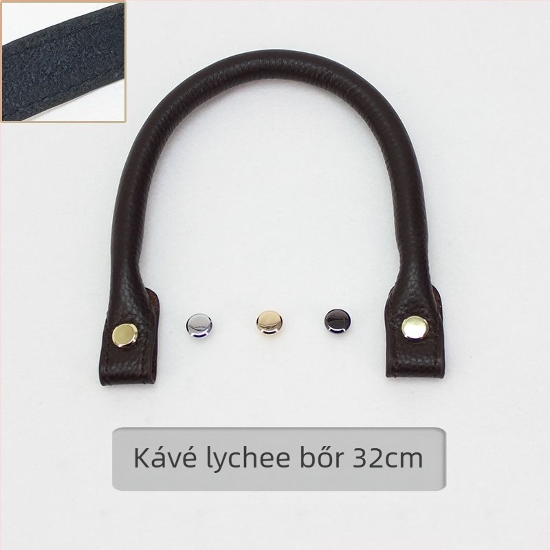 Valódi bőrből készült táskaránt, két rétegű marhabőr, váll- vagy kézi hordozó