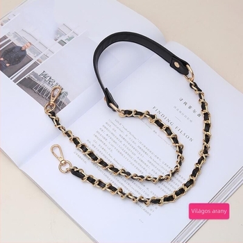 PU táska vállpánt lánccal, nőknek Crossbody kiegészítő, sokoldalú vállpánt táskákhoz (Anyag: PU; Funkció: Egyéb; Mintázat: Egyéb; Kategória: Táska vállpánt)