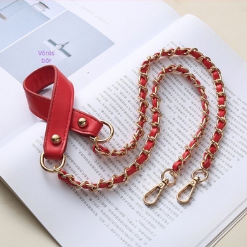 PU táska vállpánt lánccal, nőknek Crossbody kiegészítő, sokoldalú vállpánt táskákhoz (Anyag: PU; Funkció: Egyéb; Mintázat: Egyéb; Kategória: Táska vállpánt)