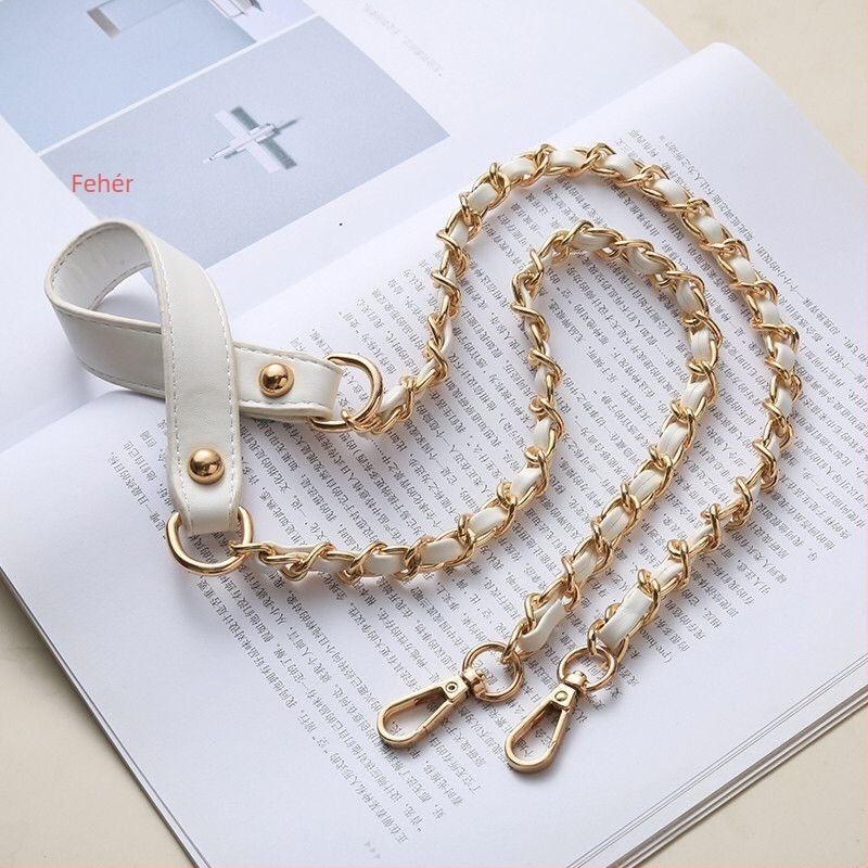 PU táska vállpánt lánccal, nőknek Crossbody kiegészítő, sokoldalú vállpánt táskákhoz (Anyag: PU; Funkció: Egyéb; Mintázat: Egyéb; Kategória: Táska vállpánt)