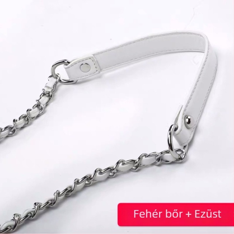 PU táska vállpánt lánccal, nőknek Crossbody kiegészítő, sokoldalú vállpánt táskákhoz (Anyag: PU; Funkció: Egyéb; Mintázat: Egyéb; Kategória: Táska vállpánt)