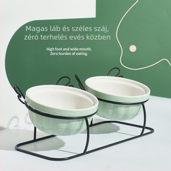 Kerámiás macskaeledel-tál - Xiangbai ceramics